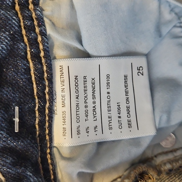 KanCan Distressed Jeans Size 25x27 NWT - Picture 6 of 6